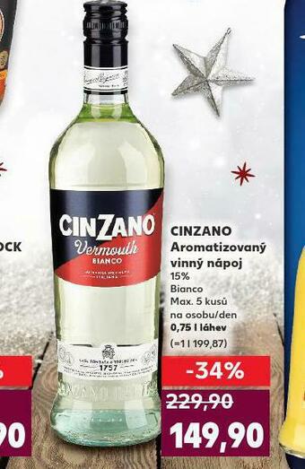 Kaufland Cinzano nabídka