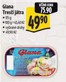 Albert Giana tresčí játra nabídka