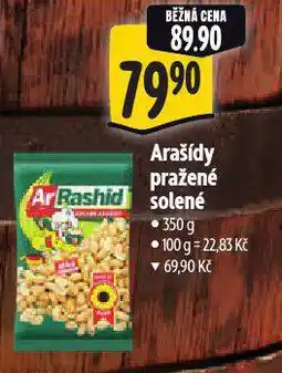 Albert Arašídy pražené solené nabídka