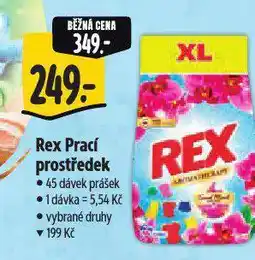 Albert Rex prací prostředek nabídka