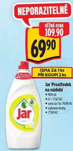 Albert Jar prostředek na nádobí nabídka