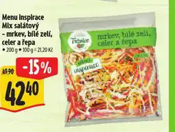 Albert Menu inspirace mix salátový - mrkev, bílé zelí, celer, řepa nabídka