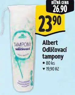 Albert Odličovací tampony nabídka