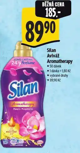 Albert Silan aviváž aromatherapy nabídka