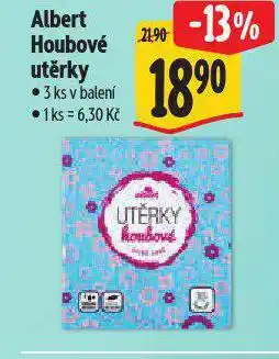 Albert Houbové utěrky nabídka