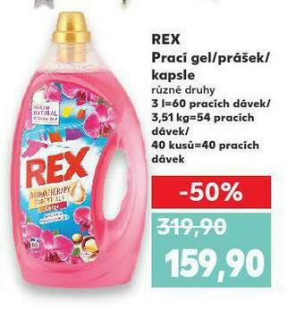 Kaufland Rex prací prostředek nabídka