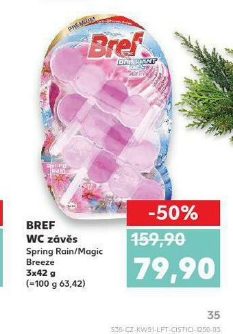 Kaufland Bref wc závěs nabídka