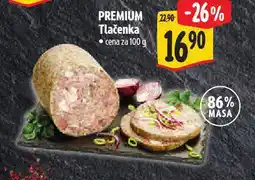 Albert Premium tlačenka nabídka