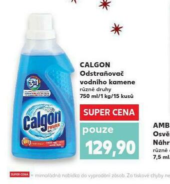 Kaufland Calgon odstraňovač vodního kamene nabídka