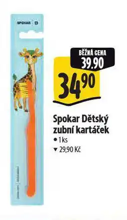 Albert Spokar dětský zubní kartáček nabídka