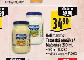 Albert Hellmann's majonéza nabídka
