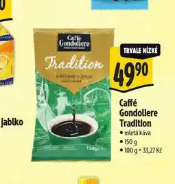 Albert Káva caffé gondoliere nabídka