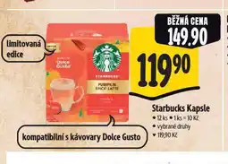 Albert Starbucks kávové kapsle nabídka