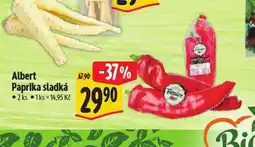 Albert Paprika sladká nabídka