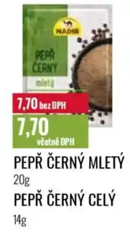 Ratio Nadir Pepř černý mletý nabídka