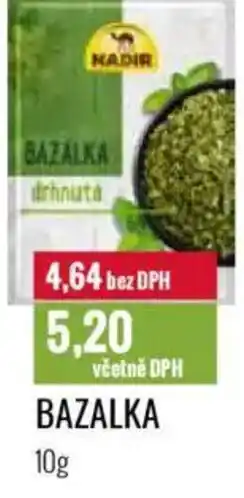 Ratio Nadir Bazalka nabídka