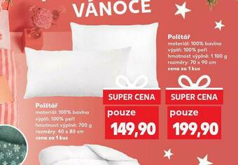 Kaufland Polštář 70 x 90 cm nabídka