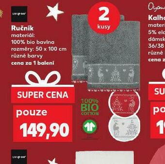 Kaufland Ručník 50 x 100 cm nabídka