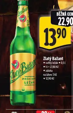 Albert Pivo zlatý bažant nabídka