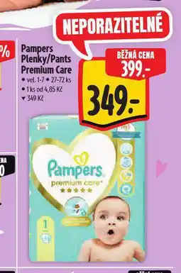 Albert Pampers dětské plenky nabídka