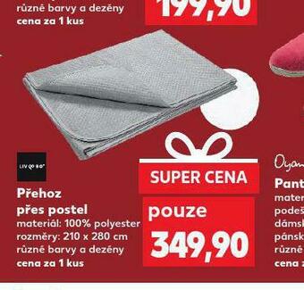 Kaufland Přehoz přes postel nabídka