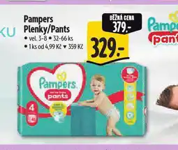 Albert Pampers dětské plenky nabídka