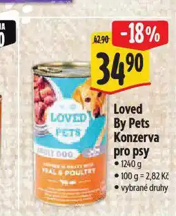 Albert Konzerva pro psy nabídka