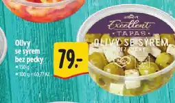 Albert Olivy se sýrem bez pecek nabídka