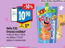 Albert Hello ovocná svačinka nabídka