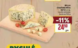 Billa Císařská niva 45% t. v s nabídka