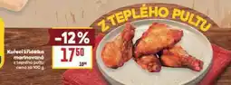 Billa Kuřecí křidélka marinovanáí nabídka