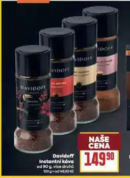 Billa Davidoff instatní káva nabídka