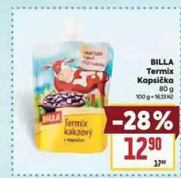 Billa Termix kapsička nabídka