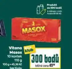 Billa Vitana masox nabídka