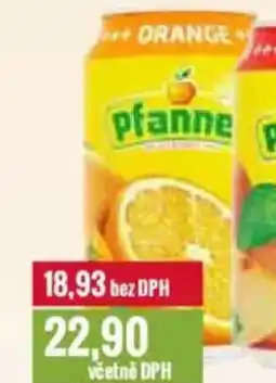 Ratio Pfanner ovocný pomeranč nabídka