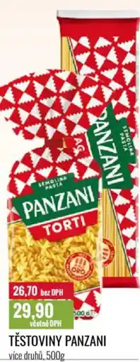Ratio Těstoviny panzani nabídka
