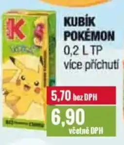 Ratio Kubik pokemon nabídka