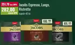 Ratio Jacobs Espresso, Lungo, Ristretto nabídka
