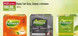 Ratio Ranní, Earl Grey, Zelený s citronem nabídka