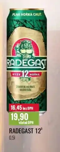 Ratio Radegast 12° nabídka