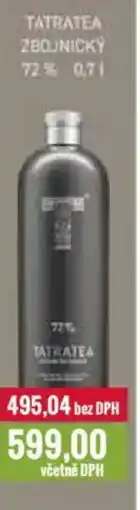 Ratio Tatratea zbojnický 72% nabídka