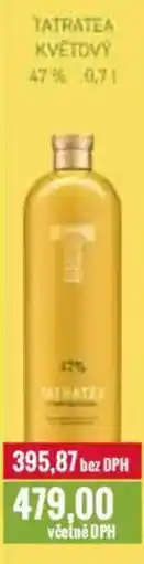 Ratio Tatratea květový 47% nabídka