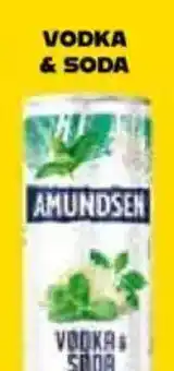 Ratio AMUNDSEN Vodka & soda nabídka