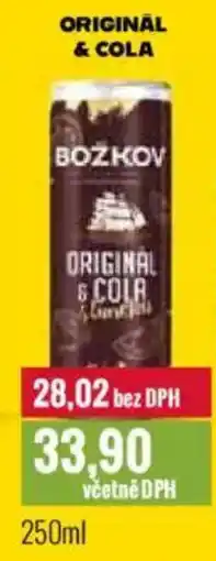 Ratio BOZKOV Original &cola nabídka