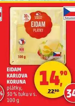 Penny Market EIDAM KARLOVA KORUNA, 100 g nabídka