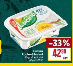 Billa Lučina Rodinné balení 180 g nabídka
