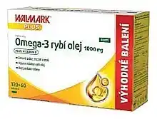 Benu Walmark Omega-3 FORTE rybí olej 1000 mg 120 + 60 tobolek nabídka