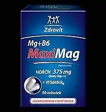 Benu MaxiMag Hořčík 375 mg + B6 50 tobolek nabídka