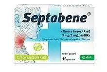 Benu Septabene citron abezový květ 3 mg/1 mg pastilky 16 pastilek nabídka
