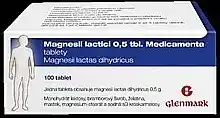 Benu Magnesii lactici 0,5 tbl Medicamenta 100 tablet nabídka